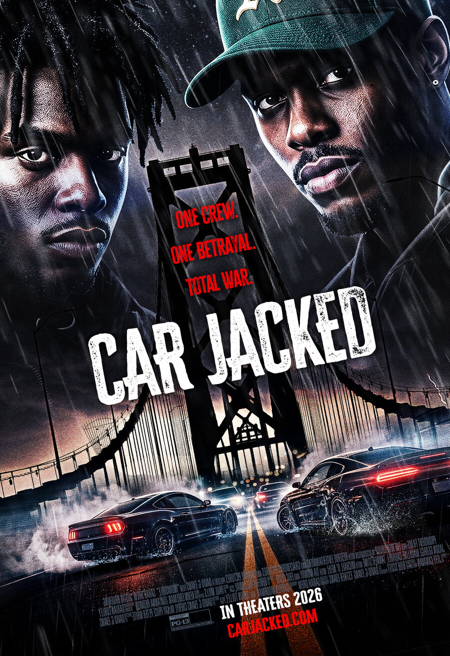 Car Jacked key art — bridge standoff
